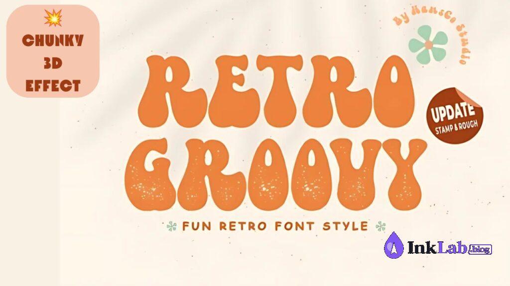 Classic 50s western slab serif font for vintage craft T-shirts