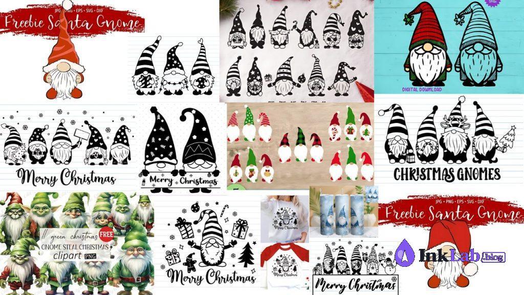 cozy winter gnomie holiday free svg cut file